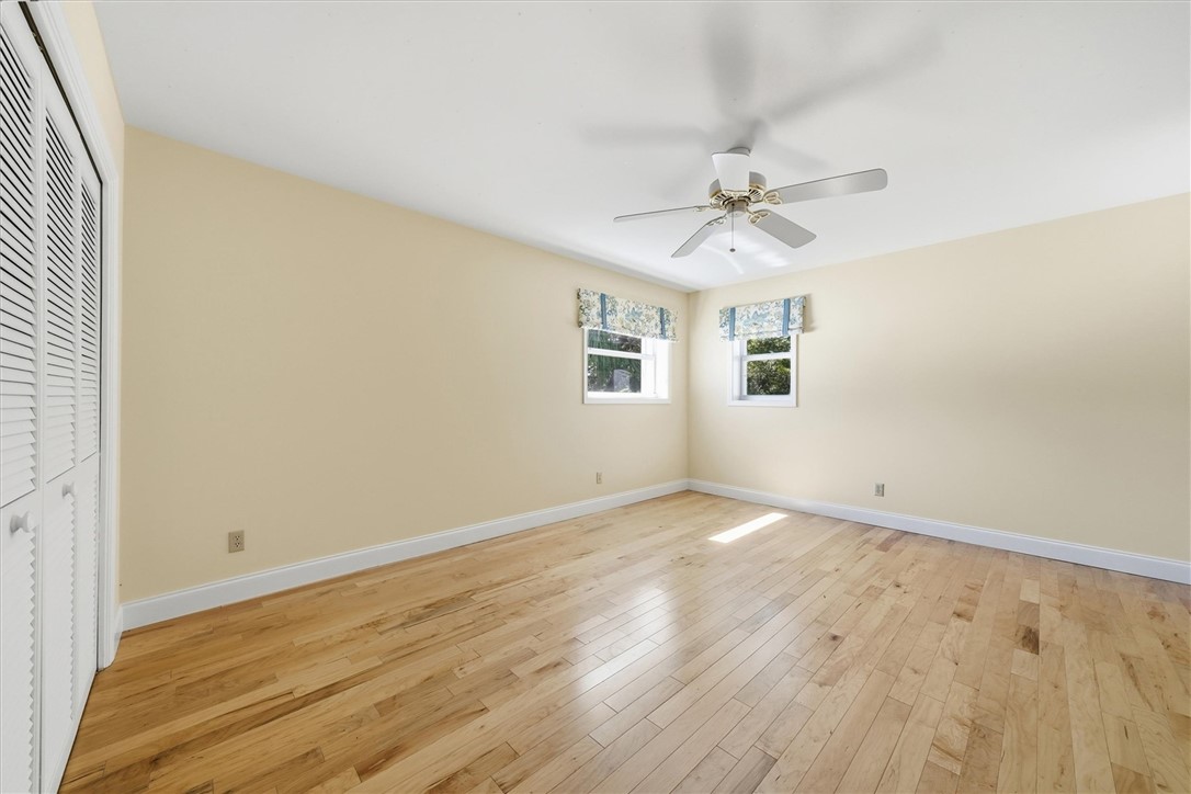 Large 3rd guest bedroom with a cedar closet,