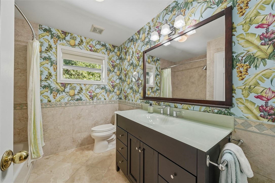 Updated Guest Bathroom on second floor with shower