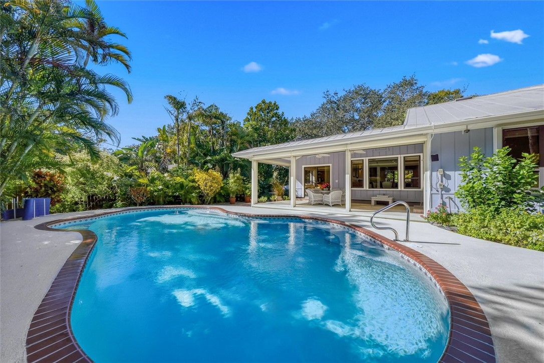 Salt water heated pool with all new pool equipment