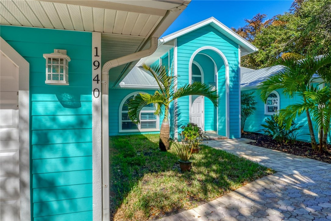 Entrance to property with portico