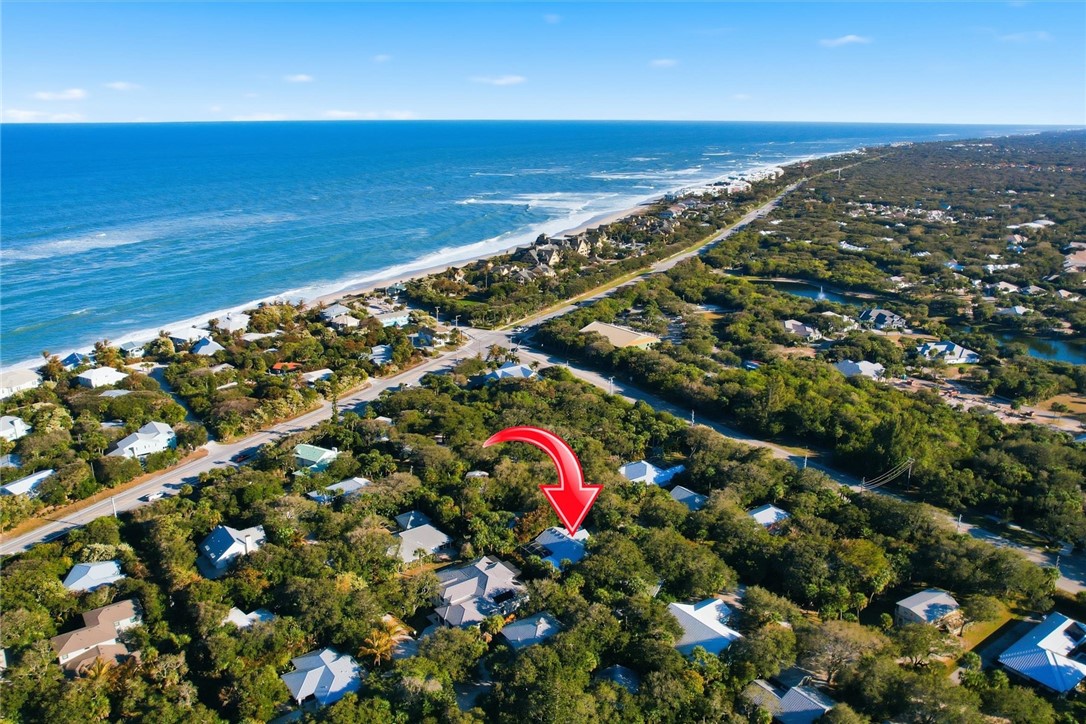 Aerial of Summerplace a beachside Community