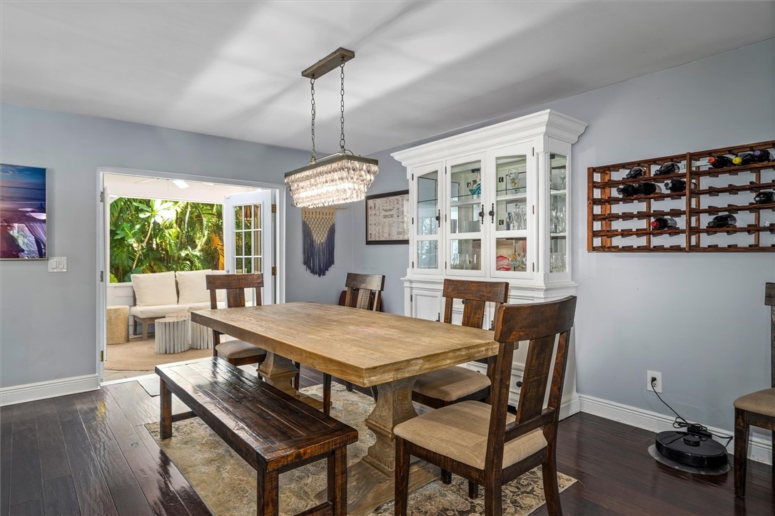 Dining area