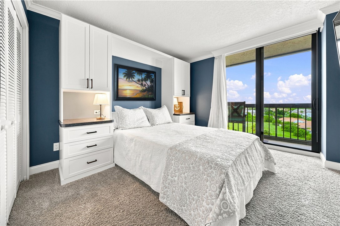 2nd bedroom with the Murphy bed, built in with int